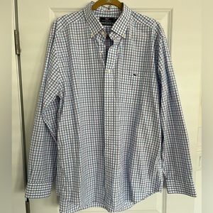 Vineyard vines long sleeve button down dress shirt - extra large